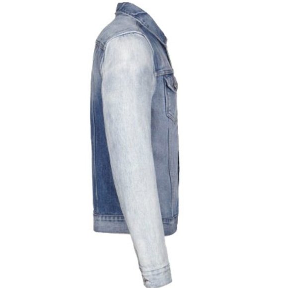 AllSaints Aya Ombe Japanese Denim JacketIndigo L